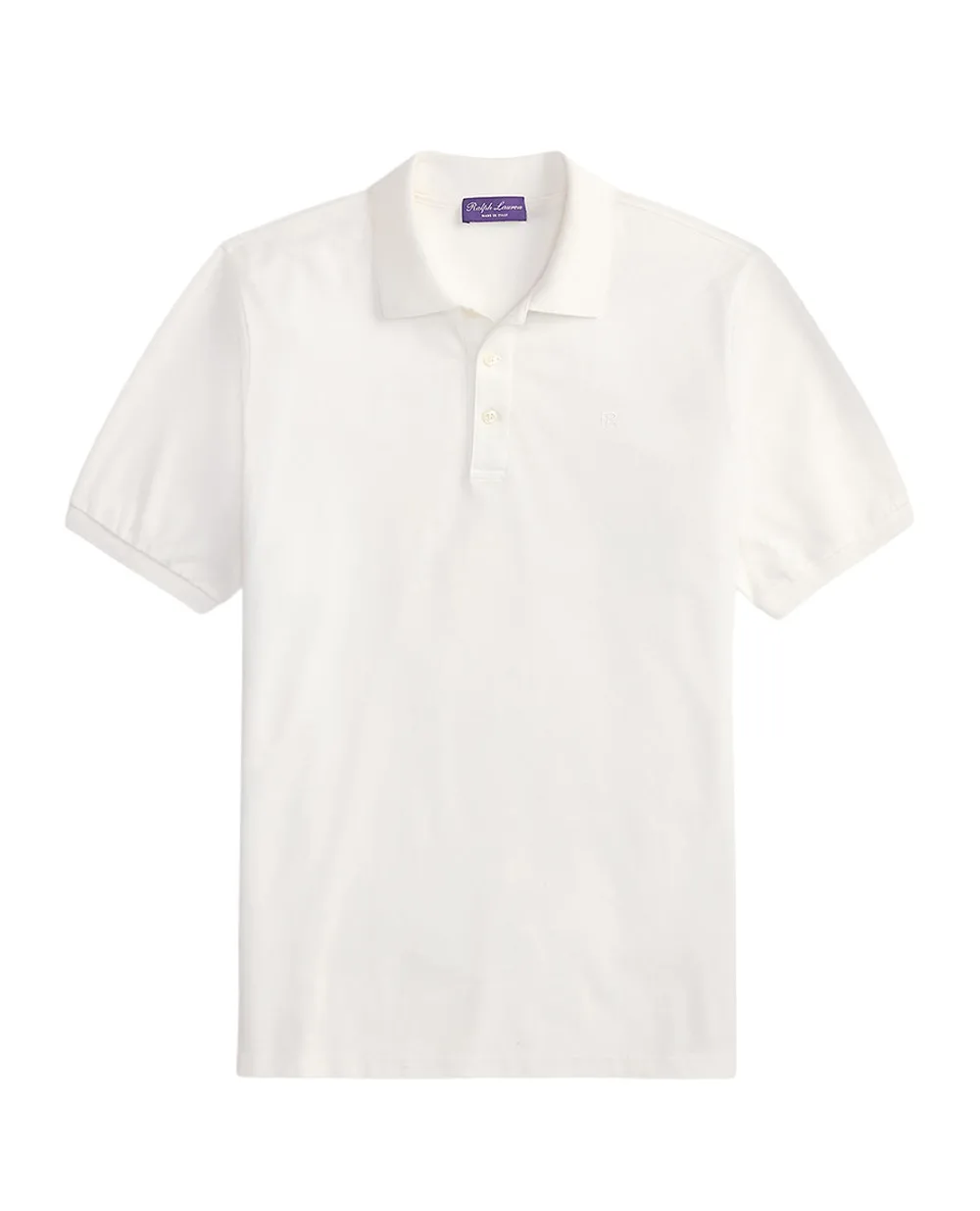 Поло з піке Ralph Lauren Purple Label 790877021003, білий колір • Купити в інтернет-магазині Kameron