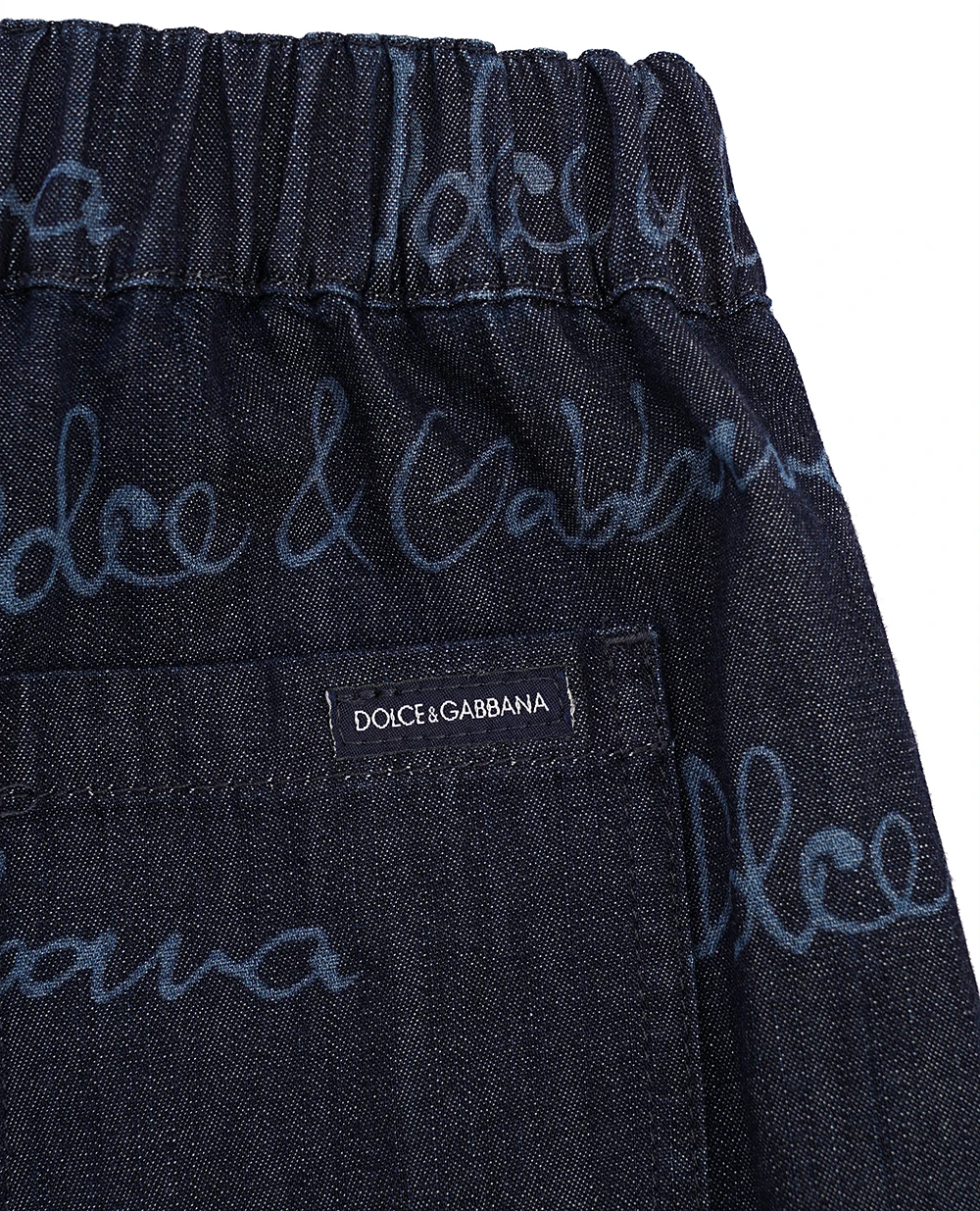 Детские шорты Dolce&Gabbana Kids L13Q60-LDC87, темно-синий цвет • Купить в интернет-магазине Kameron