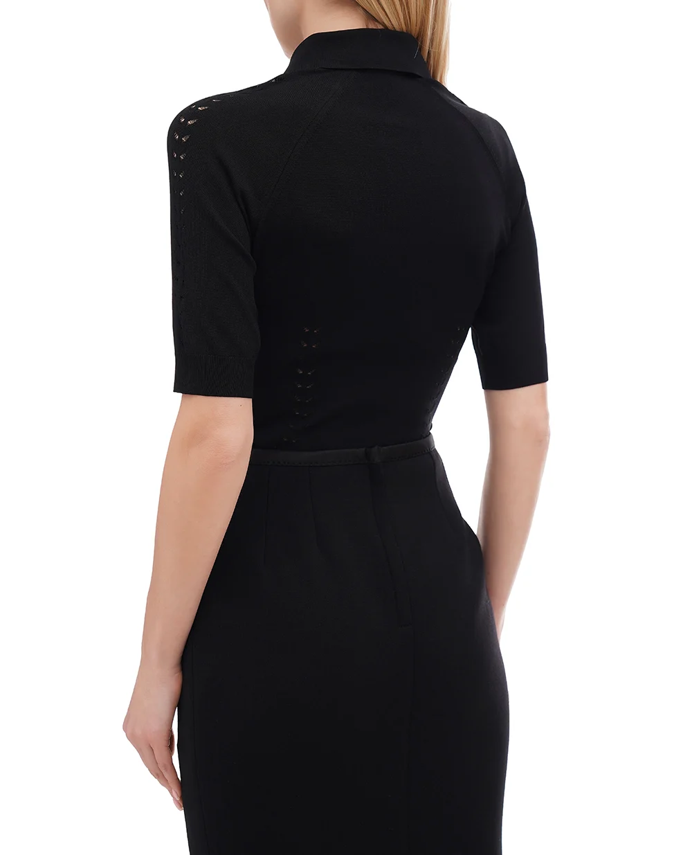 Поло Dolce&Gabbana FXZ23T-JAIRM, черный цвет • Купить в интернет-магазине Kameron