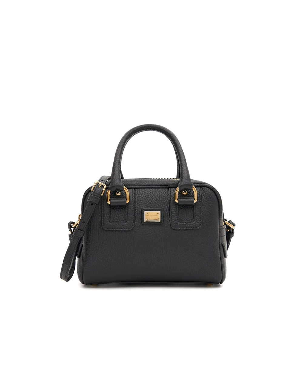 Дитяча сумка крос-боді Dolce lilly з телячої шкіри Dolce&Gabbana Kids EB0272-A0636, чорний колір • Купити в інтернет-магазині Kameron