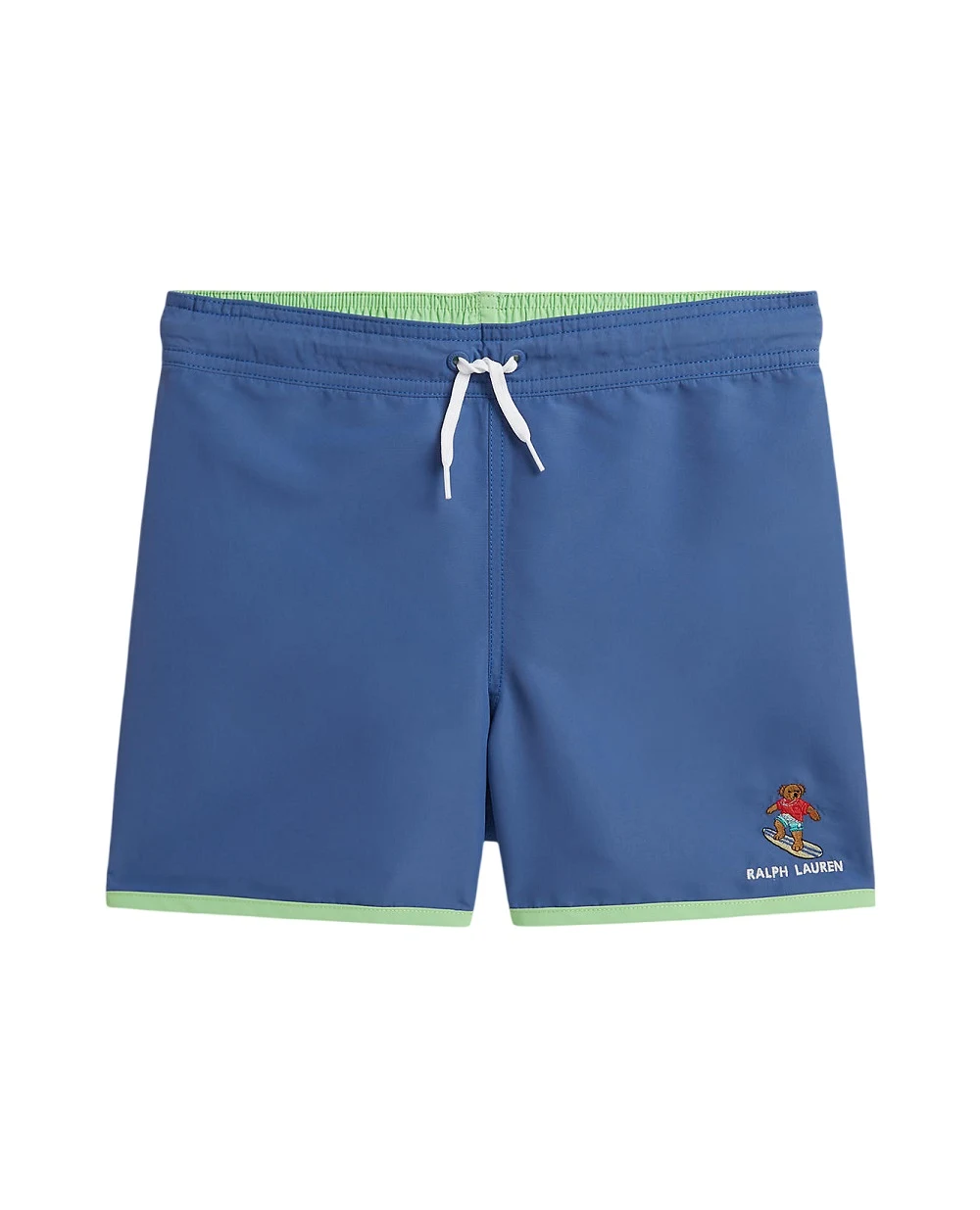 Детские плавательные шорты Polo Bear Polo Ralph Lauren Kids 323A13032001, голубой цвет • Купить в интернет-магазине Kameron