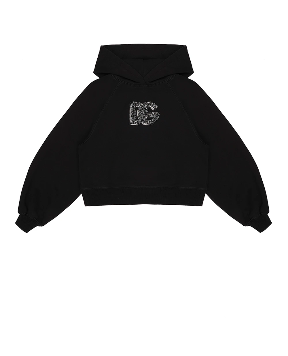 Детское худи (костюм) Dolce&Gabbana Kids L5JWCB-G7PHM-B, черный цвет • Купить в интернет-магазине Kameron