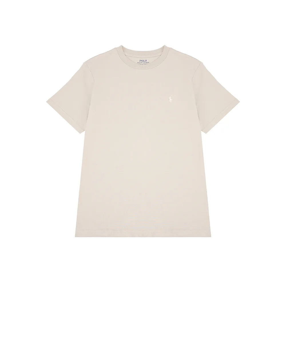 Детская футболка Polo Ralph Lauren Kids 323832904182, бежевый цвет • Купить в интернет-магазине Kameron