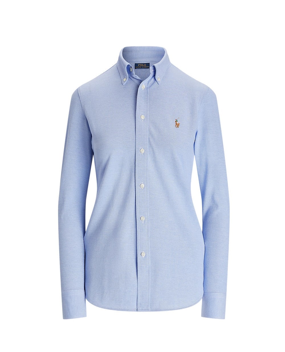 Рубашка Polo Ralph Lauren 211664427001, голубой цвет • Купить в интернет-магазине Kameron