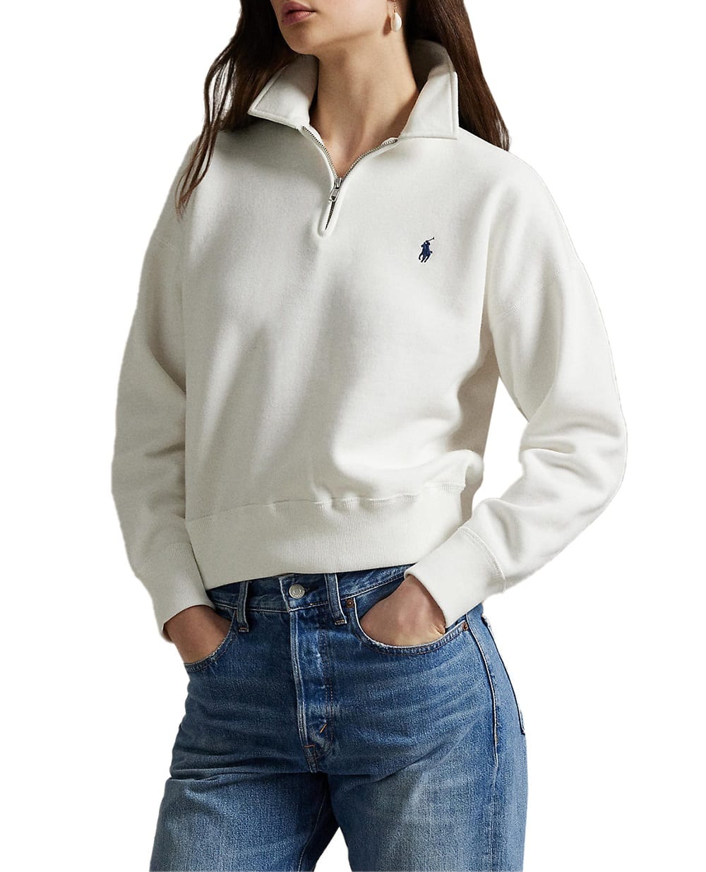 Толстовка (костюм) Polo Ralph Lauren 211971701001, белый цвет • Купить в интернет-магазине Kameron
