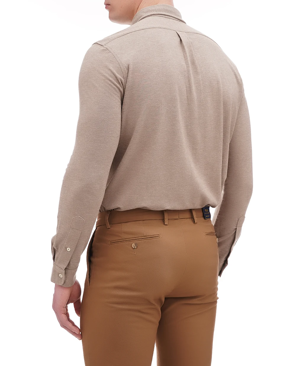 Рубашка Polo Ralph Lauren 710654408138, коричневый цвет • Купить в интернет-магазине Kameron