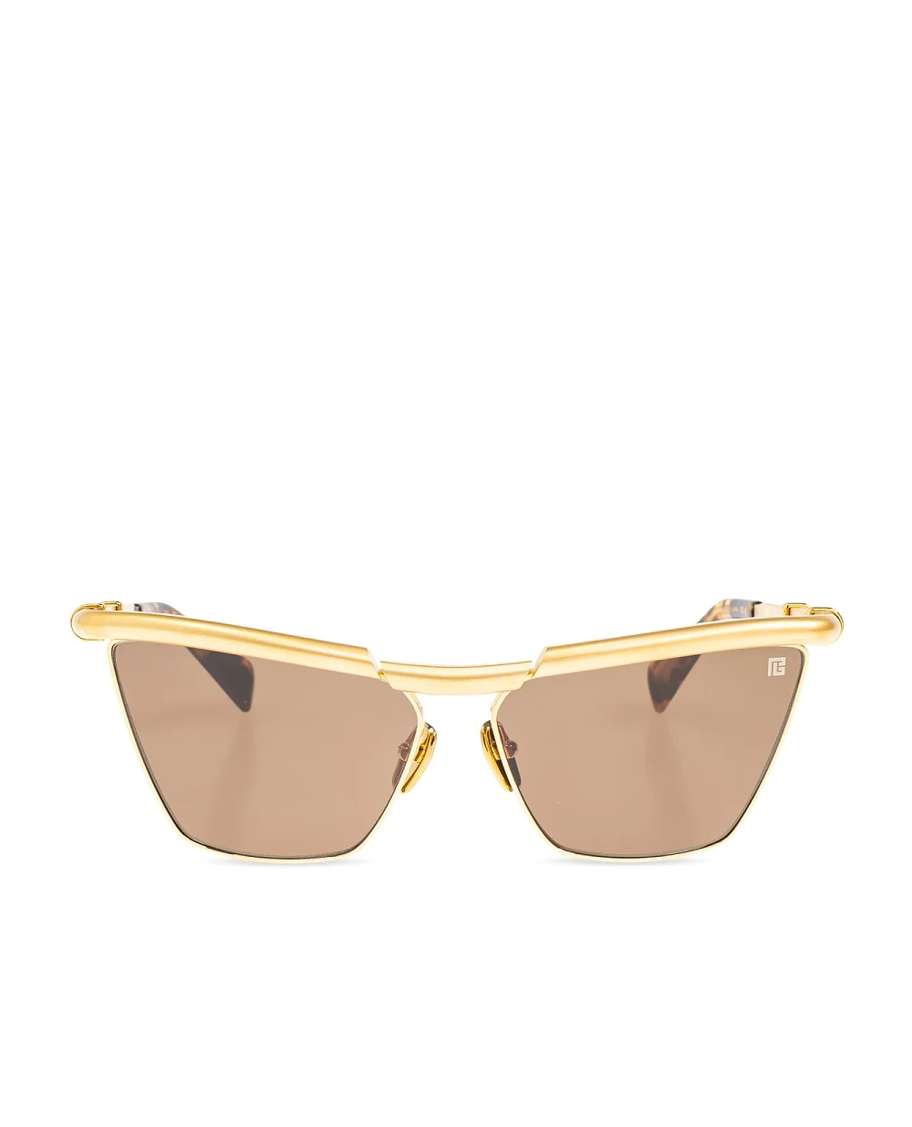 Солнцезащитные очки Victoire Balmain BPS-169C-60, золотой цвет • Купить в интернет-магазине Kameron