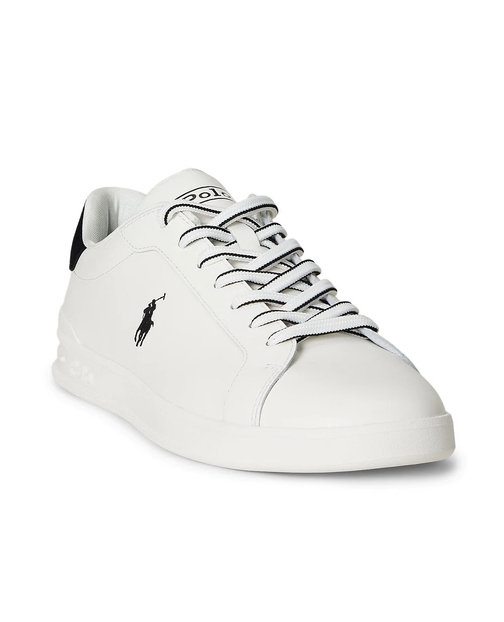 Кросівки Heritage Court II зі шкіри Polo Ralph Lauren 809P01615001, білий колір • Купити в інтернет-магазині Kameron