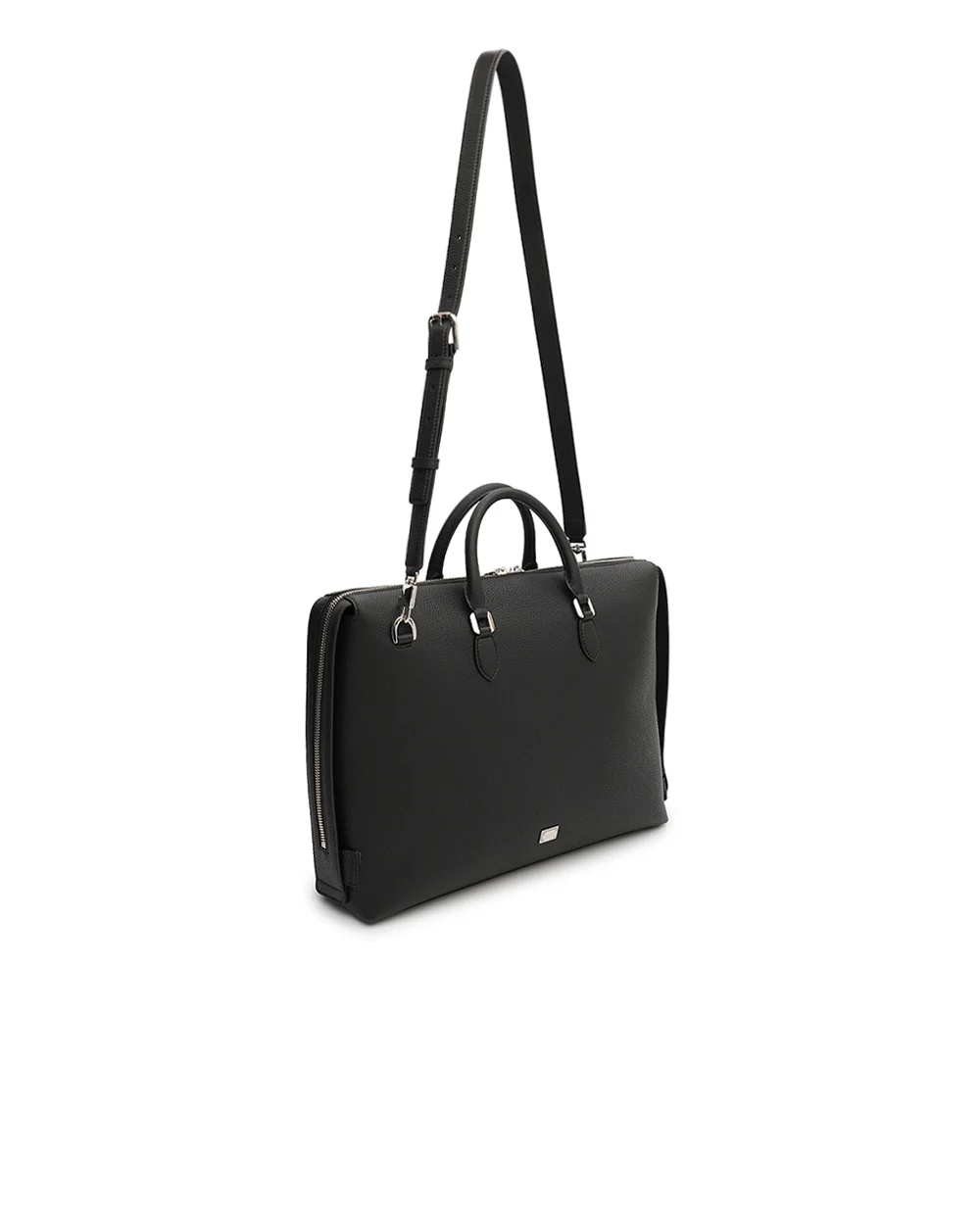 Сумка Vittoria из телячьей кожи Dolce&Gabbana BM2706-A0370, черный цвет • Купить в интернет-магазине Kameron