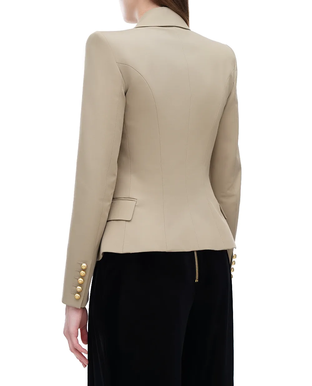 Жакет Balmain DF0SM340CF47, бежевый цвет • Купить в интернет-магазине Kameron