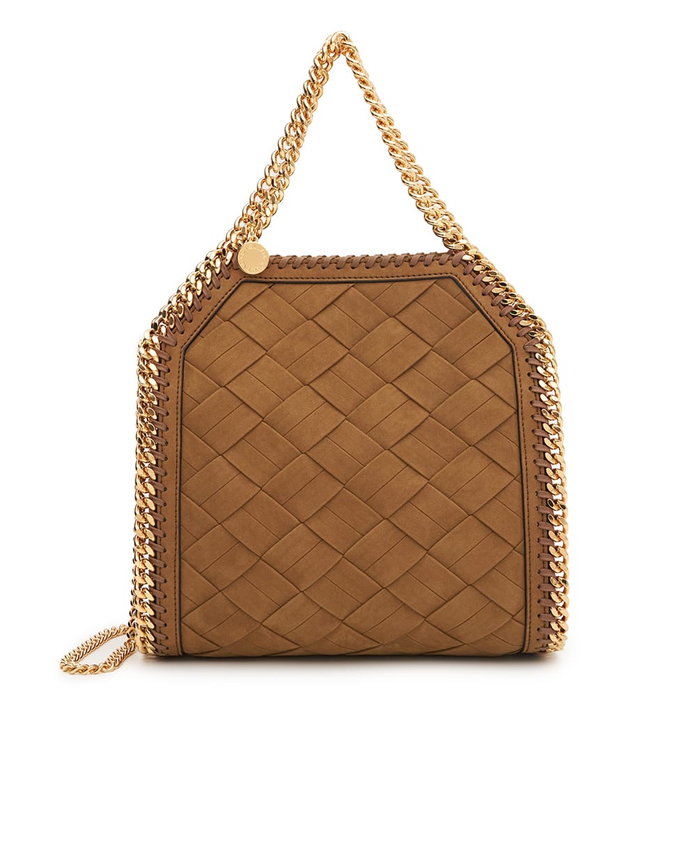 Плетеная сумка Falabella Stella McCartney 371223WP0690, коричневый цвет • Купить в интернет-магазине Kameron