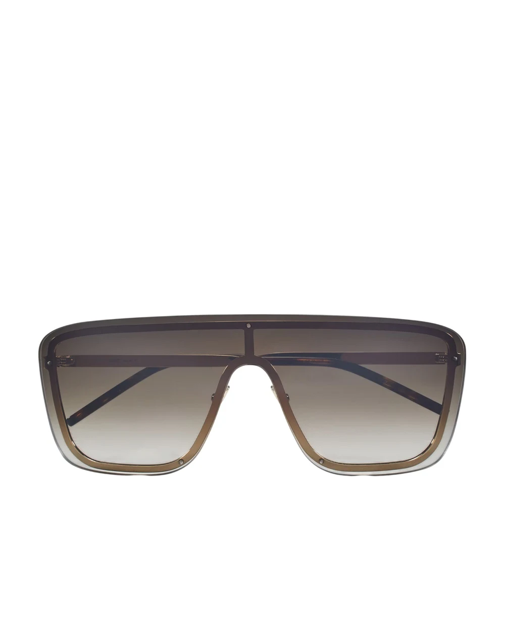 Солнцезащитные очки Saint Laurent 610923-Y9902, коричневый цвет • Купить в интернет-магазине Kameron