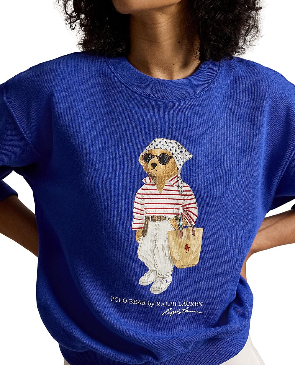 Світшот Polo Bear на флісі Polo Ralph Lauren 211A12730001, синій колір • Купити в інтернет-магазині Kameron