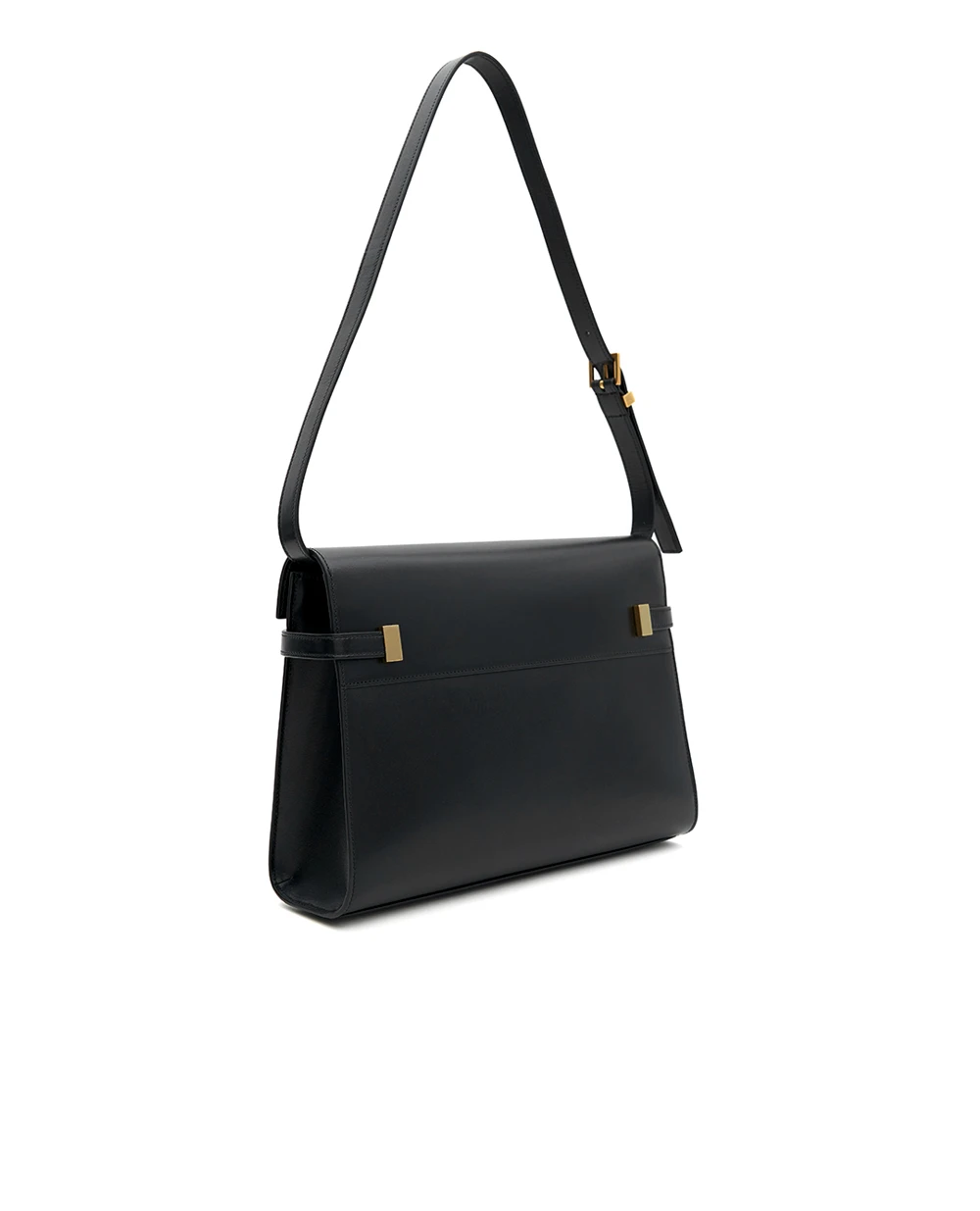 Кожаная сумка Manhattan Saint Laurent 579271-0SX0W, черный цвет • Купить в интернет-магазине Kameron