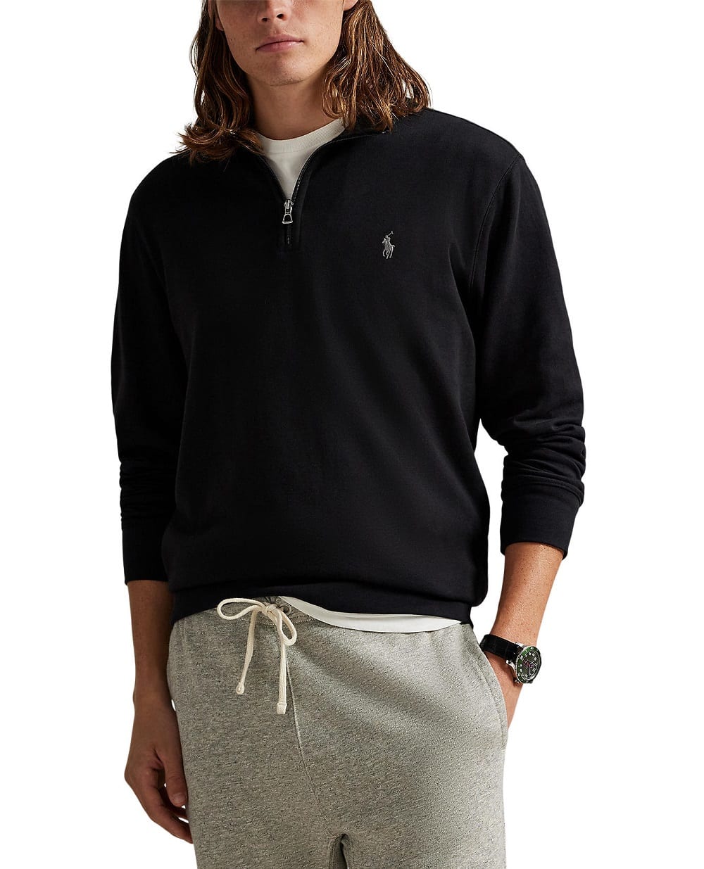 Пуловер Polo Ralph Lauren 710812963037, черный цвет • Купить в интернет-магазине Kameron
