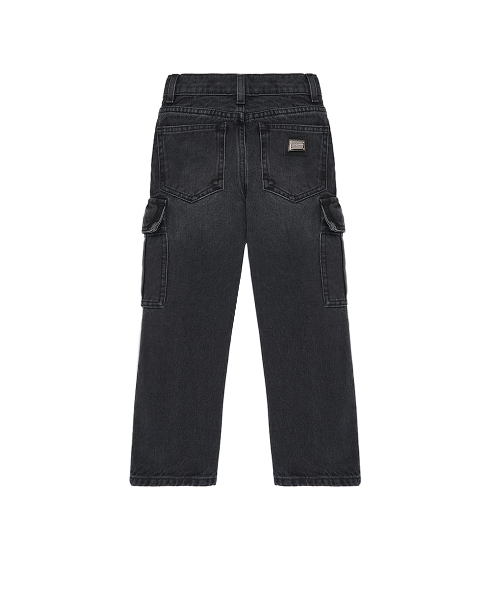 Детские джинсы Dolce&Gabbana Kids L42F86-LDD41-S, черный цвет • Купить в интернет-магазине Kameron