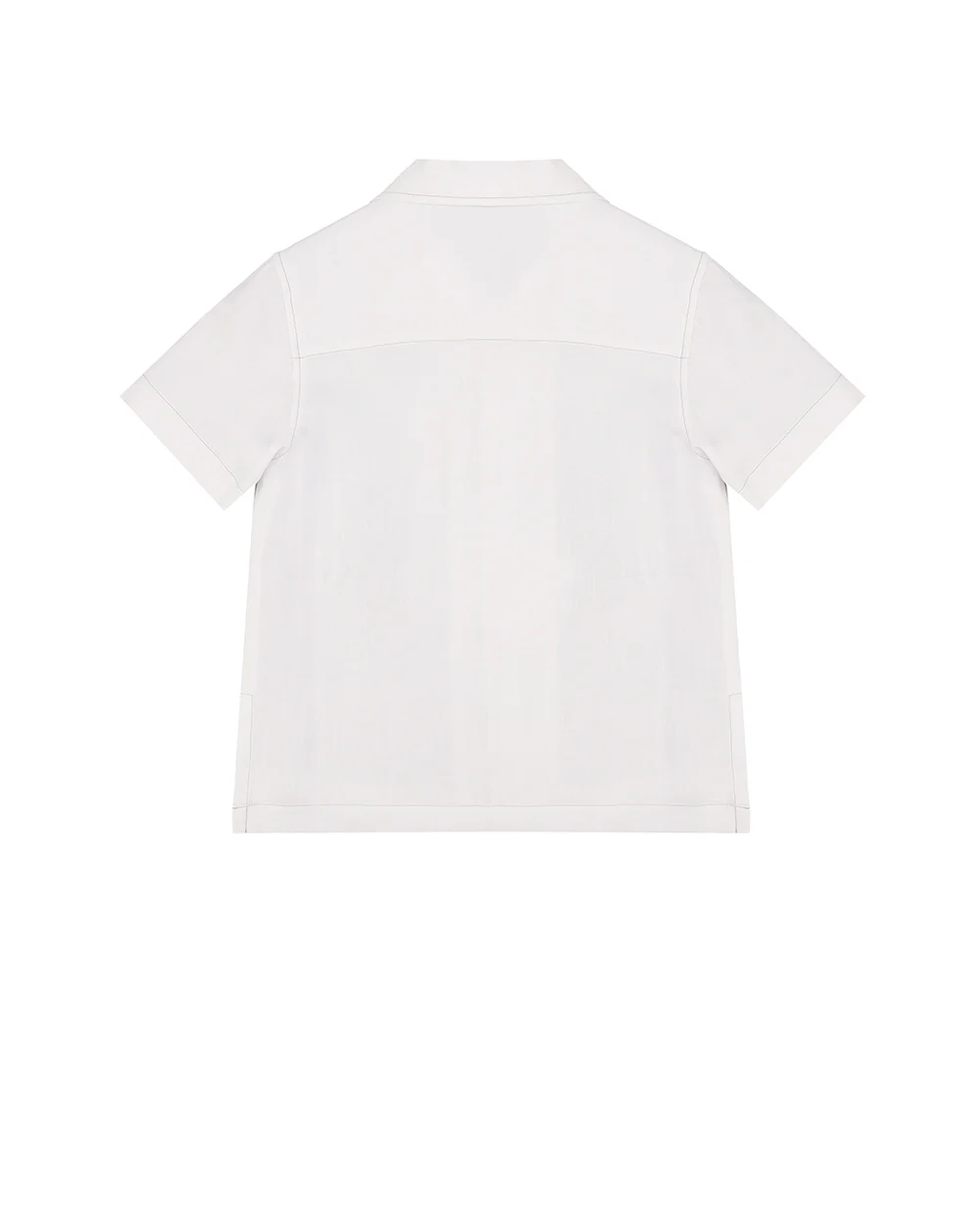 Детская рубашка Dolce&Gabbana Kids L44S24-FU4LH-B, белый цвет • Купить в интернет-магазине Kameron