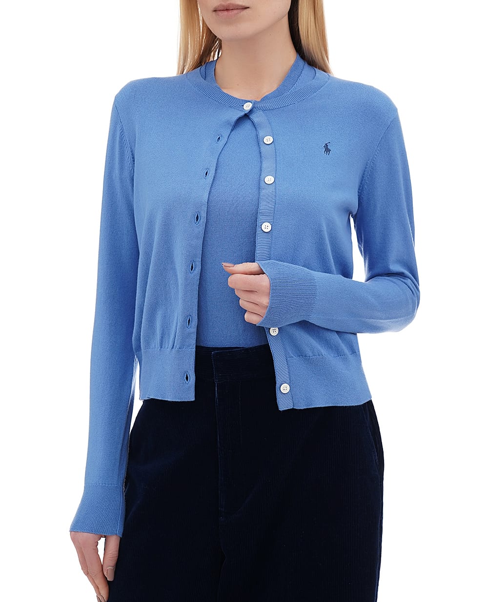 Кардиган Polo Ralph Lauren 211891672025, синий цвет • Купить в интернет-магазине Kameron