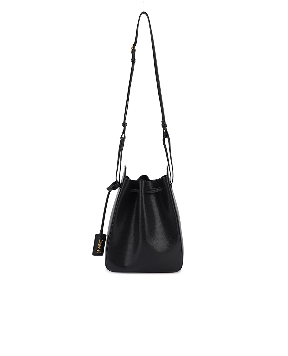 Кожаная сумка Cassandre Saint Laurent 817386-AADUK, черный цвет • Купить в интернет-магазине Kameron