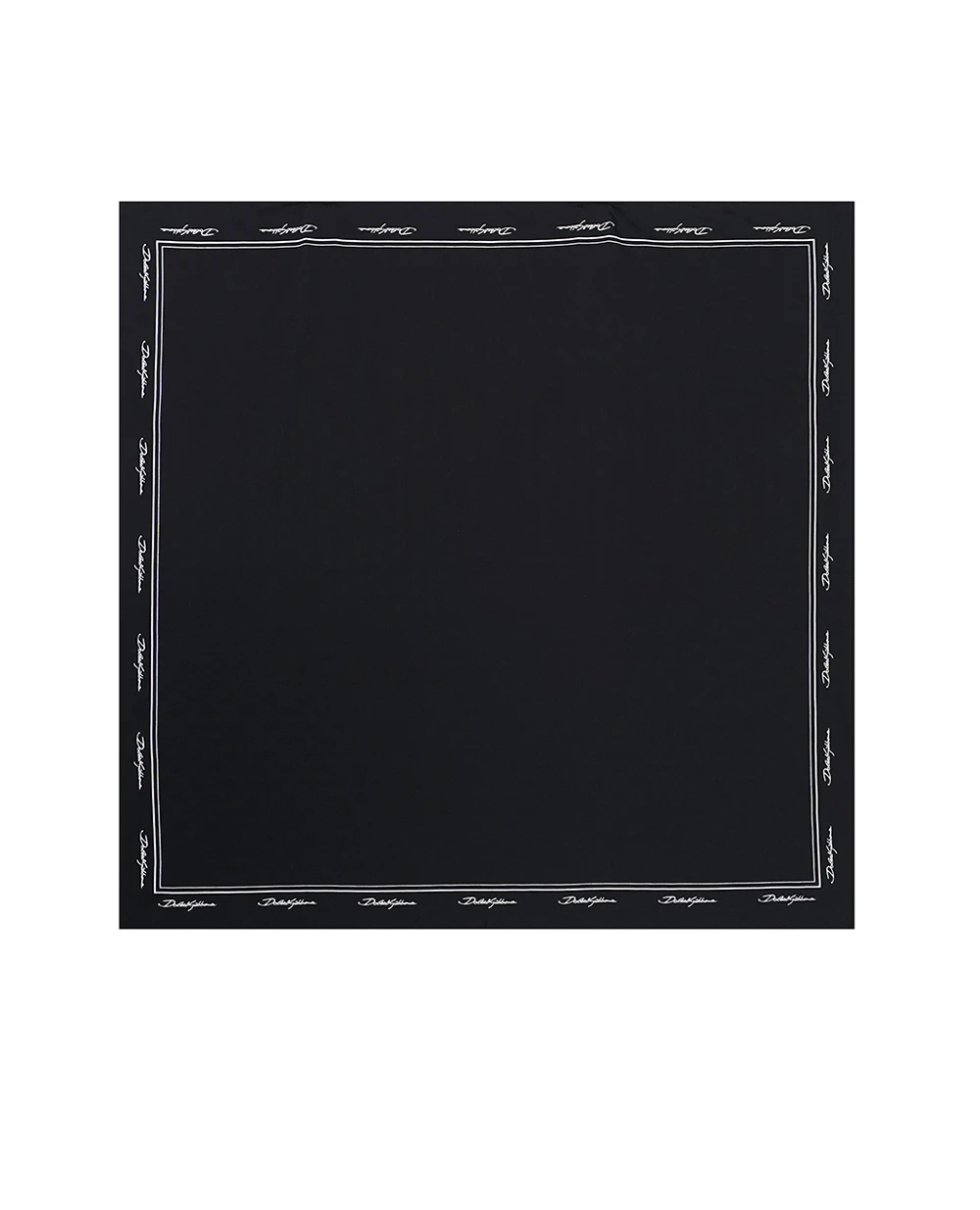 Платок Dolce&Gabbana FN090R-GDCQM, черный цвет • Купить в интернет-магазине Kameron