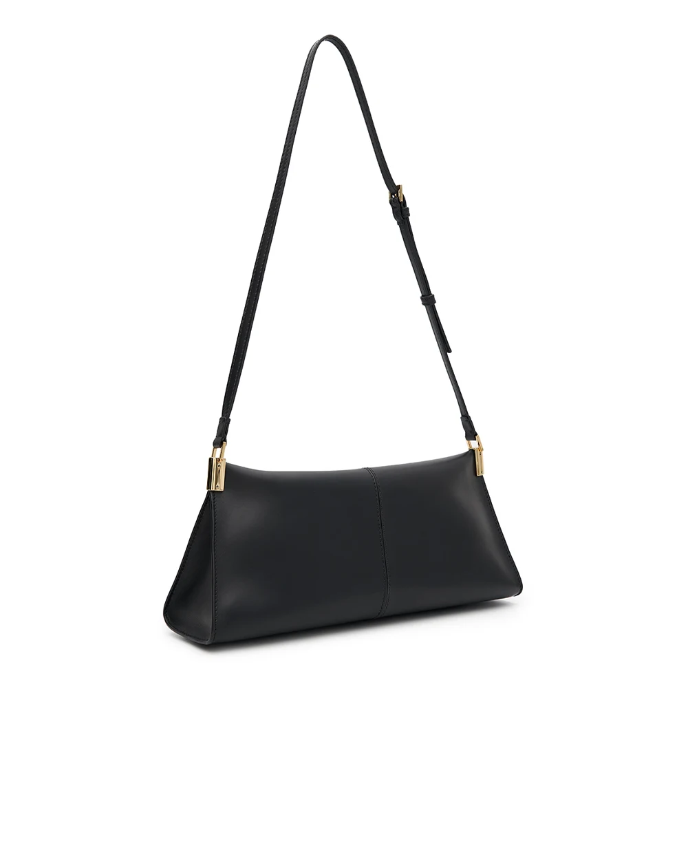Сумка 64-83 medium из телячьей кожи Balmain HN0BL096LMRK, черный цвет • Купить в интернет-магазине Kameron