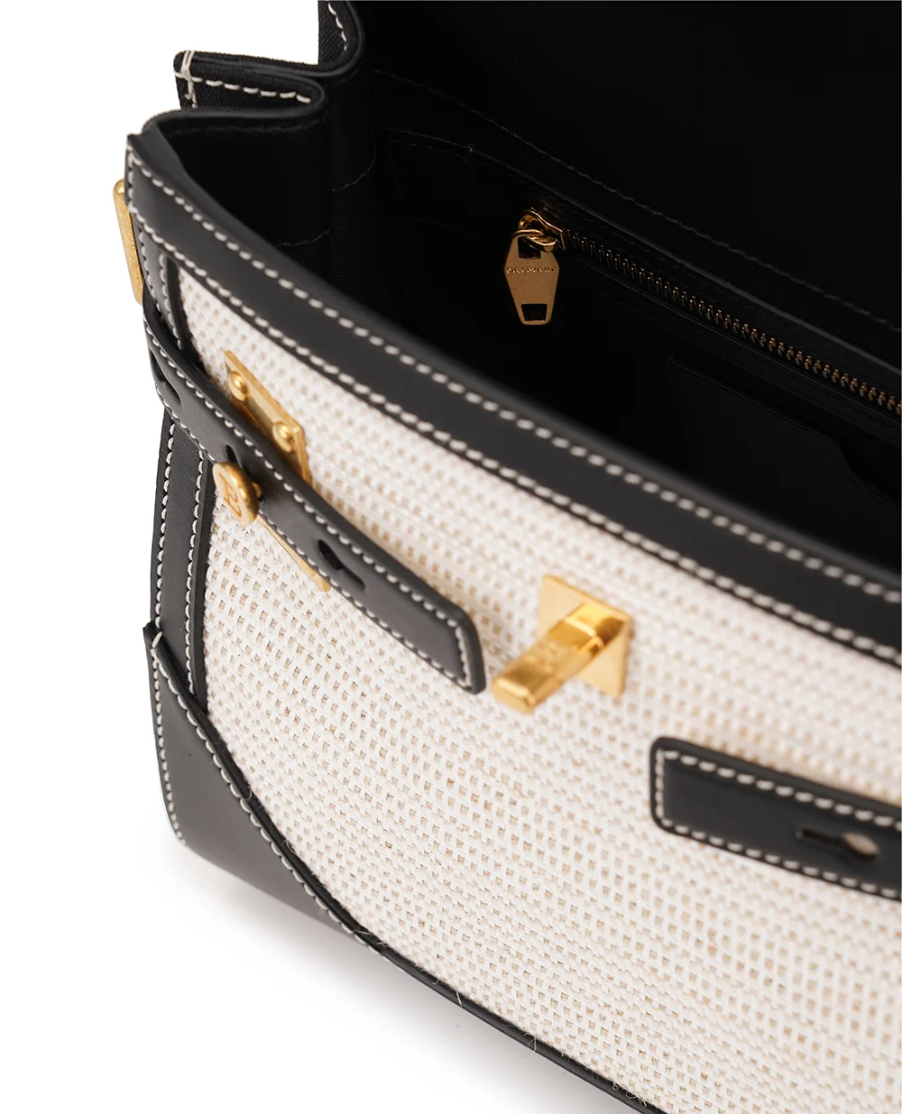 Кожаная сумка B-Buzz 23 Balmain EN0DB530TRHS, молочный цвет • Купить в интернет-магазине Kameron