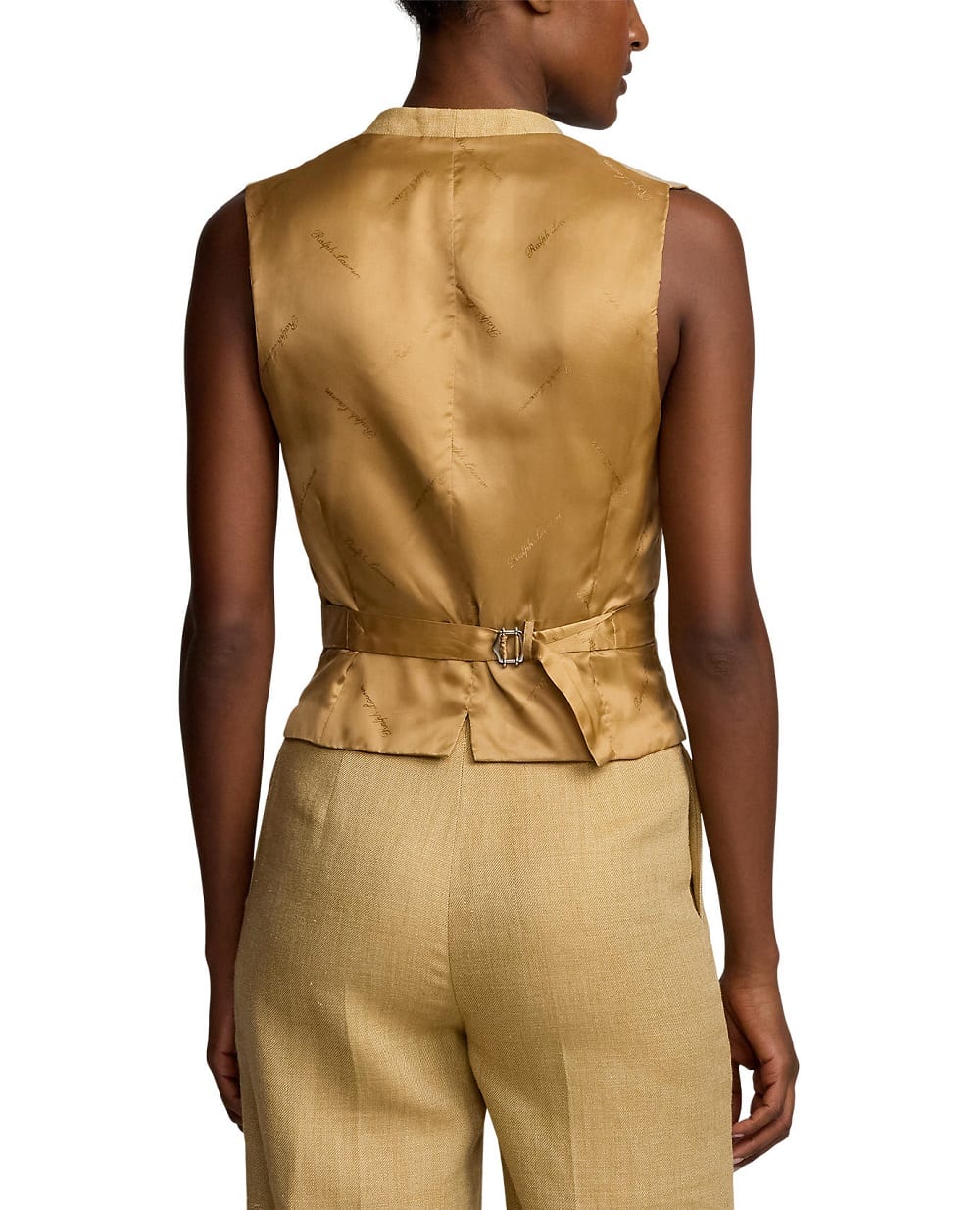 Жилет Ralph Lauren Collection 290967319001, бежевый цвет • Купить в интернет-магазине Kameron