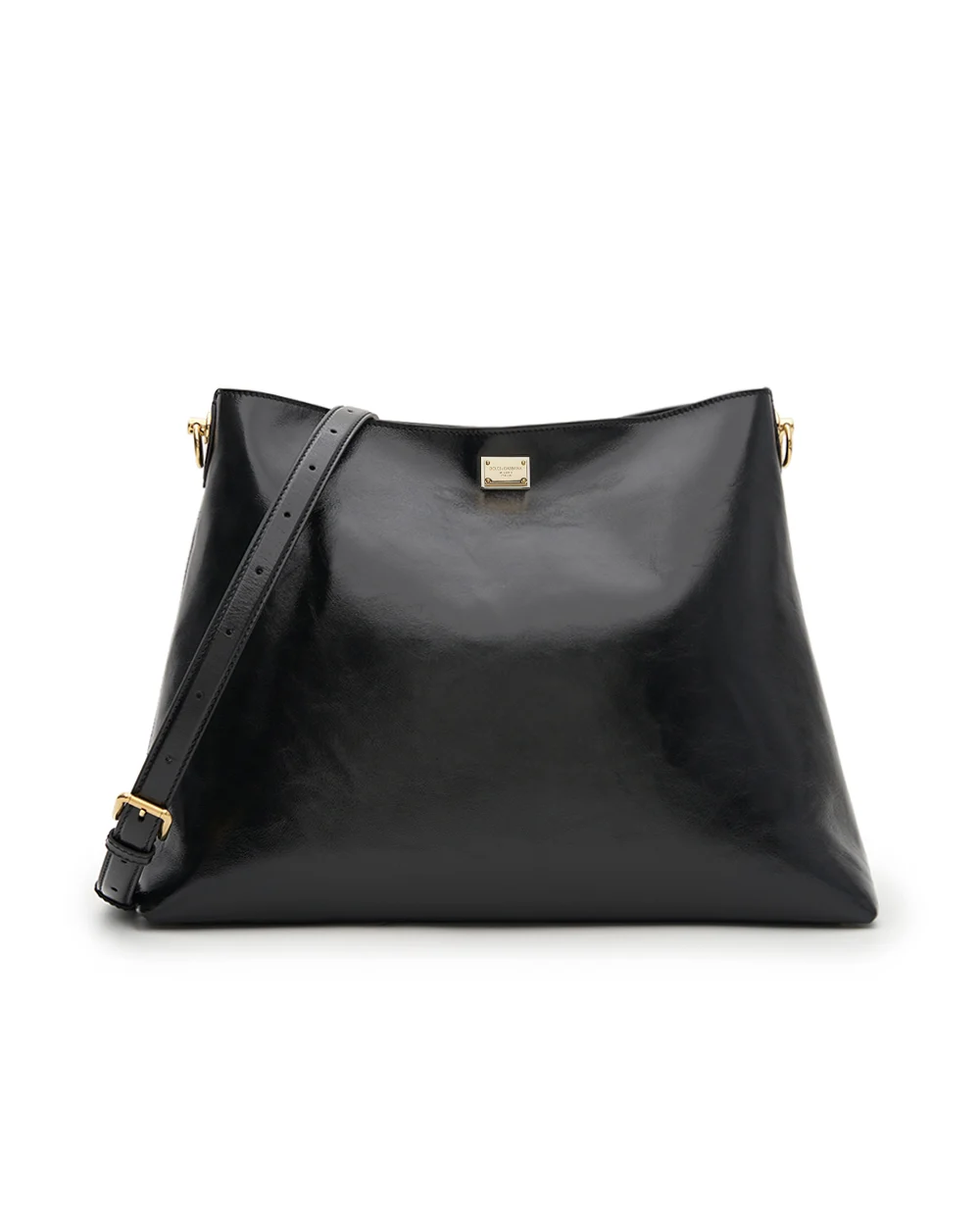 Сумка Vittoria Large из телячьей кожи Dolce&Gabbana BB7942-AZ000, черный цвет • Купить в интернет-магазине Kameron