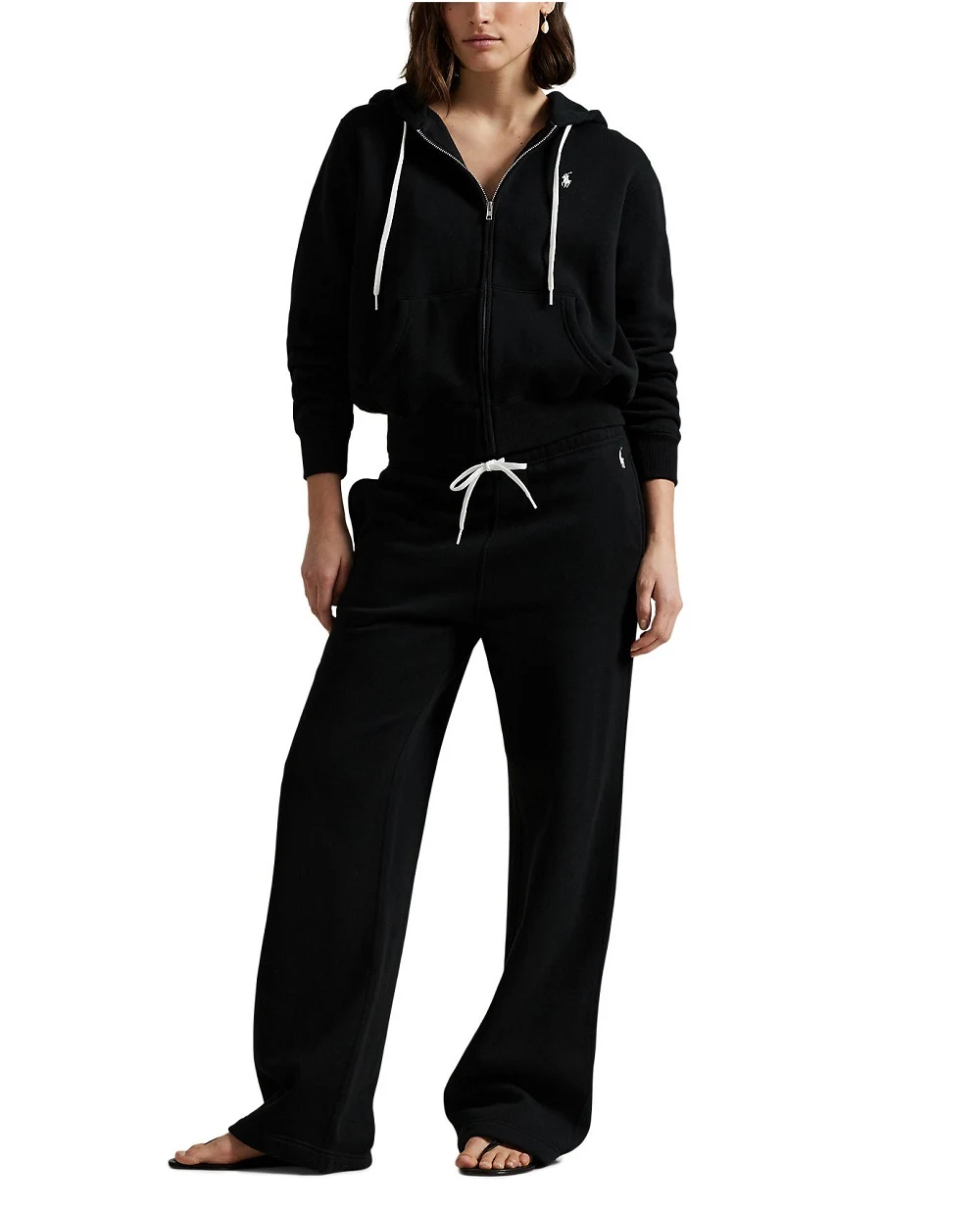 Толстовка флисовая на молнии (костюм) Polo Ralph Lauren 211971699003, черный цвет • Купить в интернет-магазине Kameron