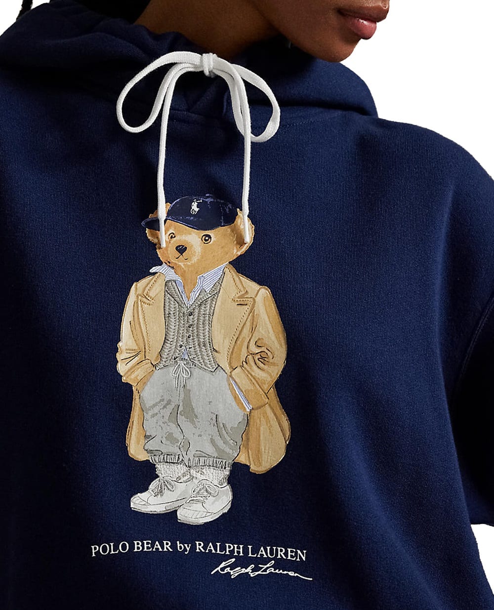 Худи Polo Bear Polo Ralph Lauren 211971757001, темно-синий цвет • Купить в интернет-магазине Kameron