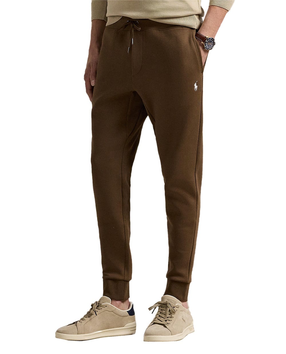 Джогеры Polo Ralph Lauren 710881518064, коричневый цвет • Купить в интернет-магазине Kameron