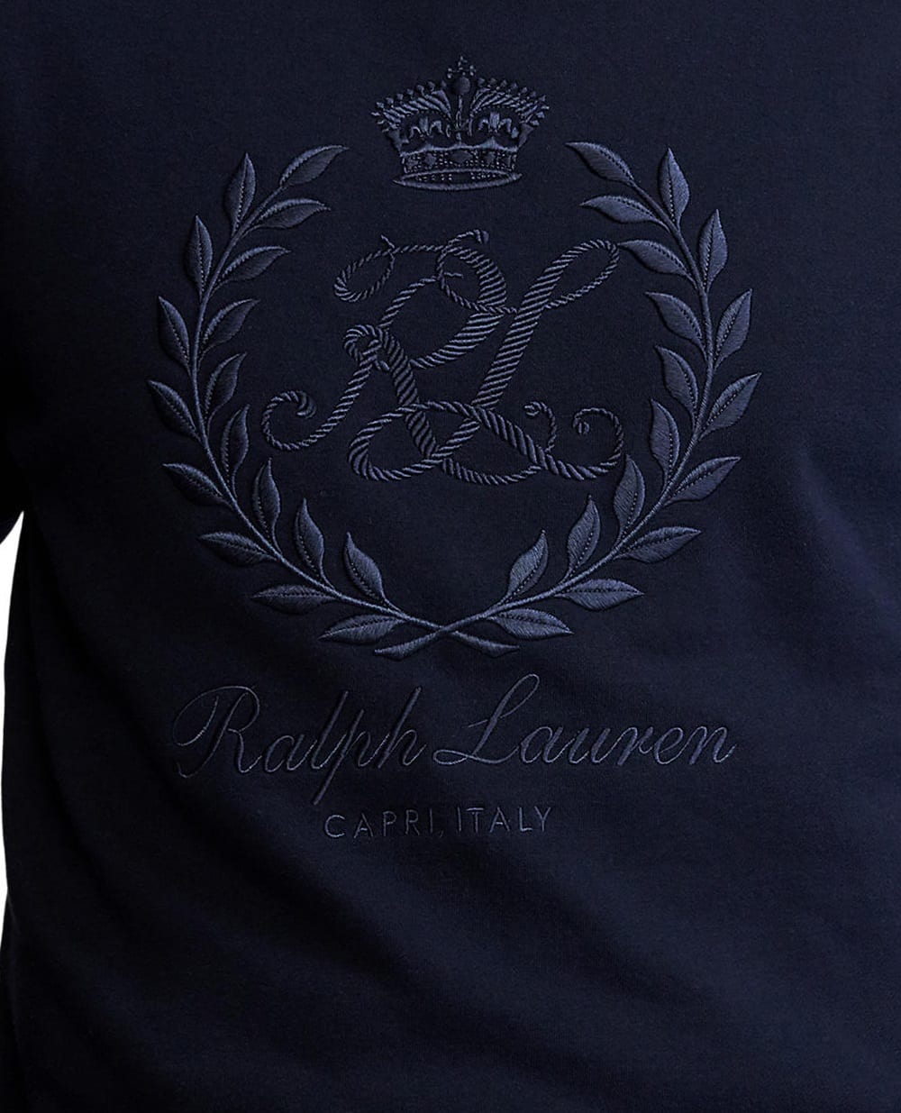 Свитшот Ralph Lauren Purple Label 790966291001, темно-синий цвет • Купить в интернет-магазине Kameron