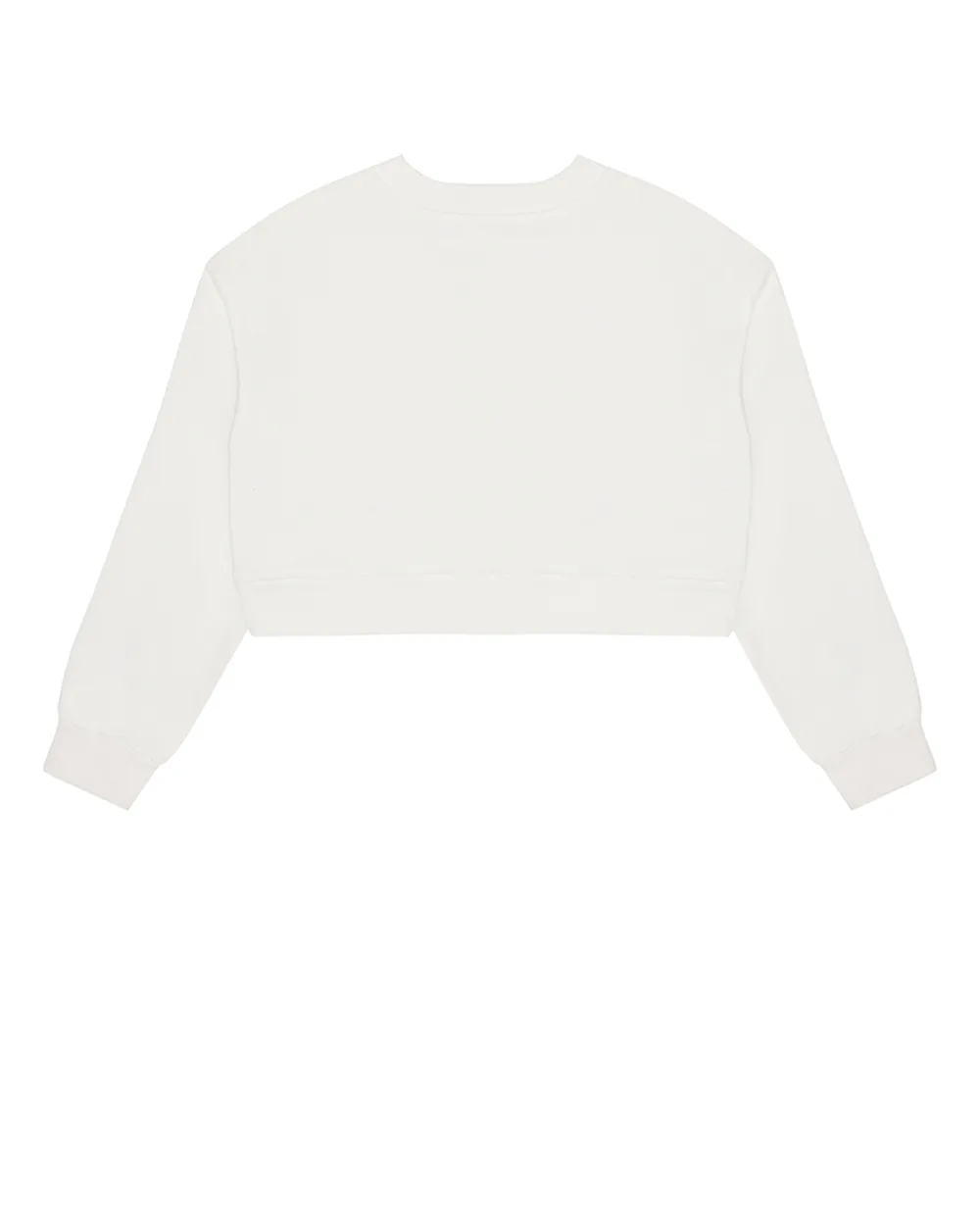 Детский свитшот Dolce&Gabbana Kids L5JW8S-G7I0J-S, белый цвет • Купить в интернет-магазине Kameron