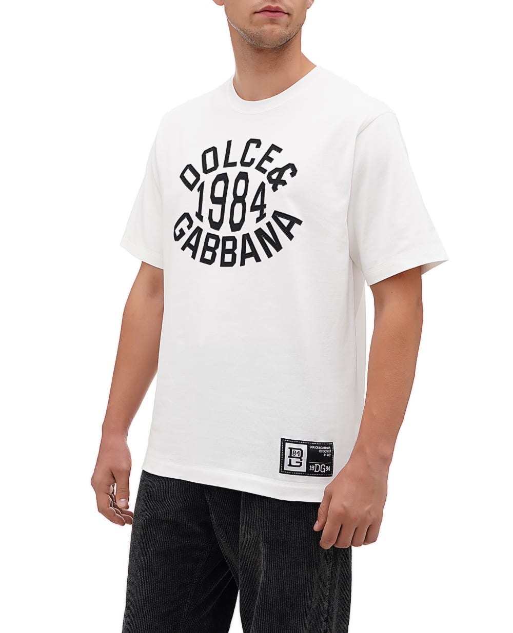Футболка Dolce&Gabbana G8PN9T-G7NSM, білий колір • Купити в інтернет-магазині Kameron