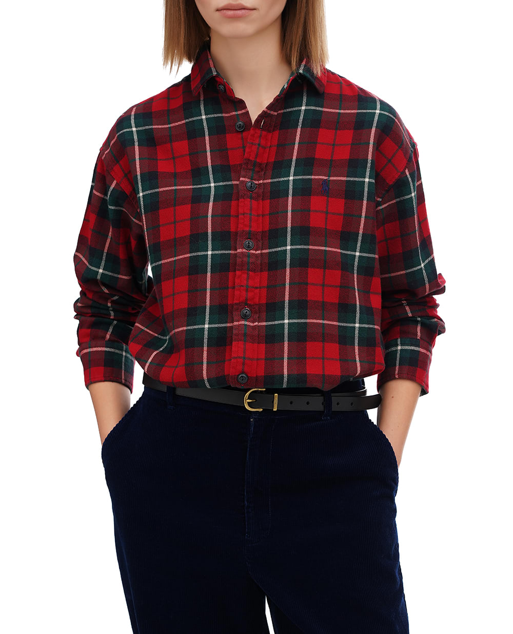 Рубашка Polo Ralph Lauren 211923863014, красный цвет • Купить в интернет-магазине Kameron