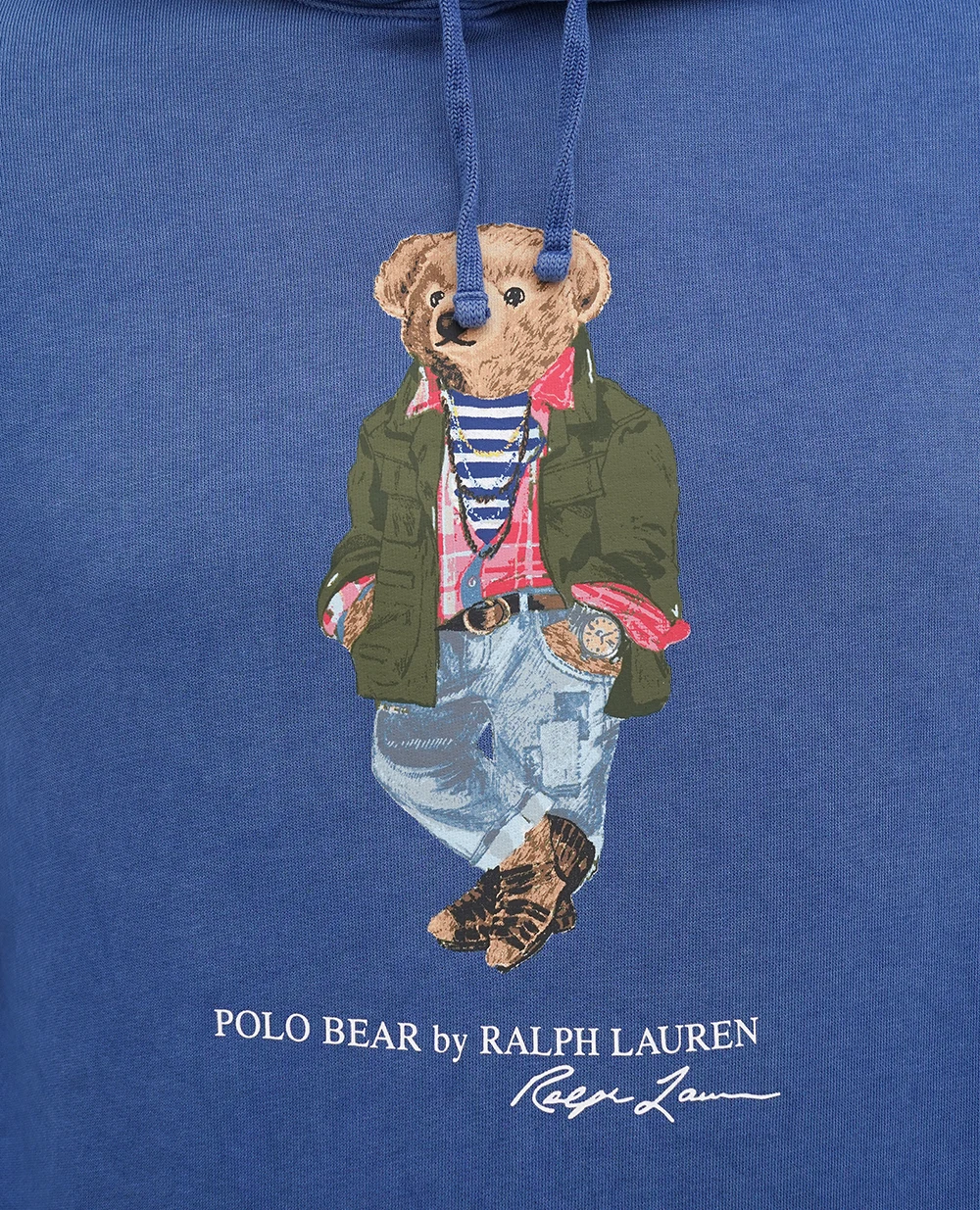 Худи Polo Bear Polo Ralph Lauren 710958192001, синий цвет • Купить в интернет-магазине Kameron