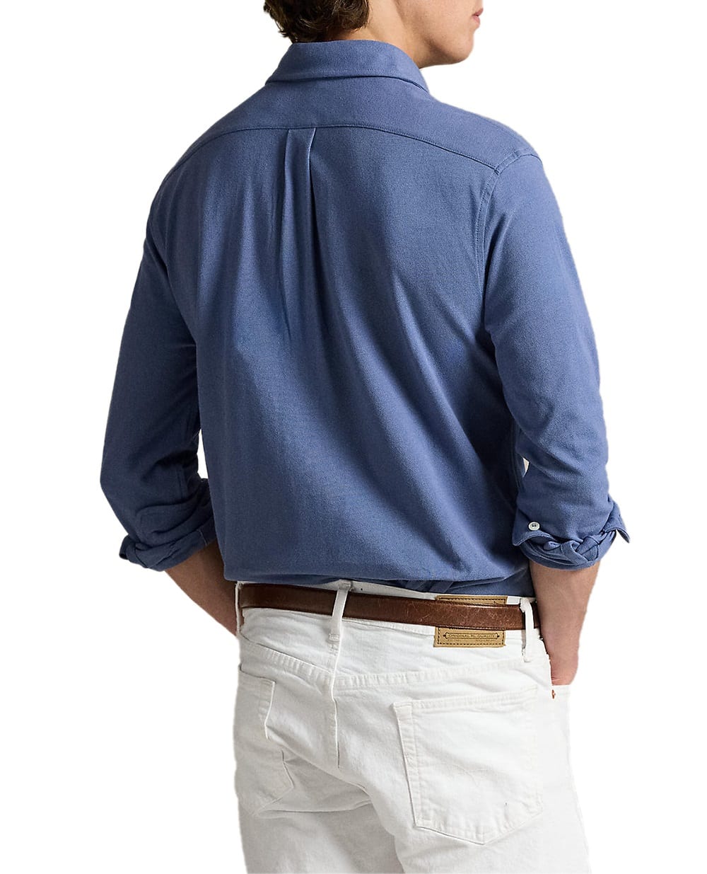 Рубашка Polo Ralph Lauren 710654408143, голубой цвет • Купить в интернет-магазине Kameron