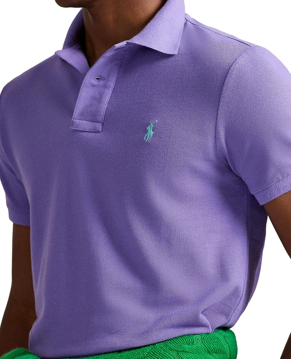 Поло Polo Ralph Lauren 710782592028, фиолетовый цвет • Купить в интернет-магазине Kameron