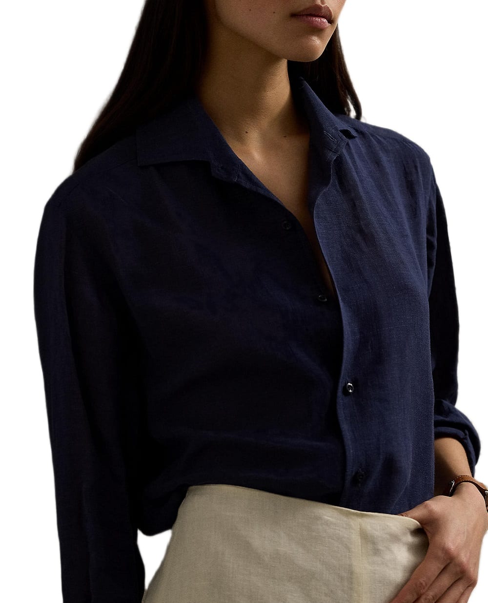 Рубашка Ralph Lauren Collection 290934312004, темно-синий цвет • Купить в интернет-магазине Kameron