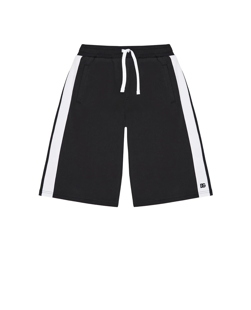 Детские шорты Dolce&Gabbana Kids L4JQW1-G7PHO-B, черный цвет • Купить в интернет-магазине Kameron