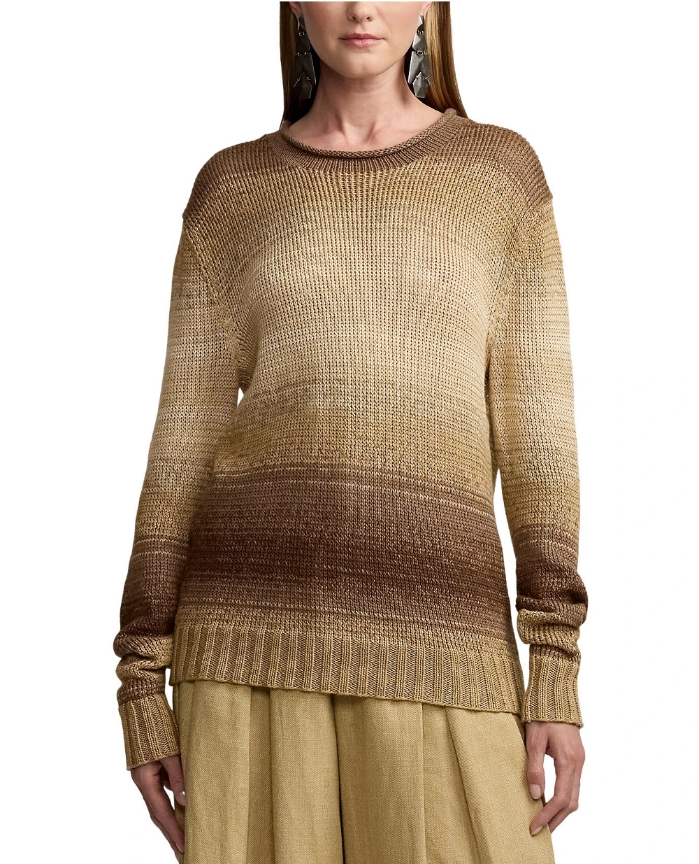 Свитер Ralph Lauren Collection 290963098001, бежевый цвет • Купить в интернет-магазине Kameron