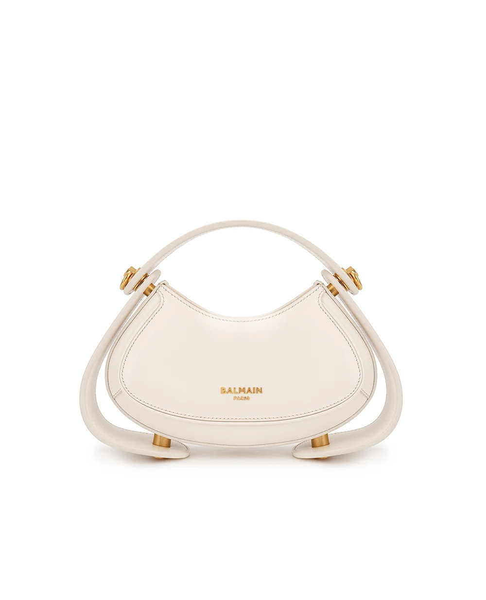 Кожаная сумка Jolie Madame Small Balmain DN0DA942LRHX, кремовый цвет • Купить в интернет-магазине Kameron