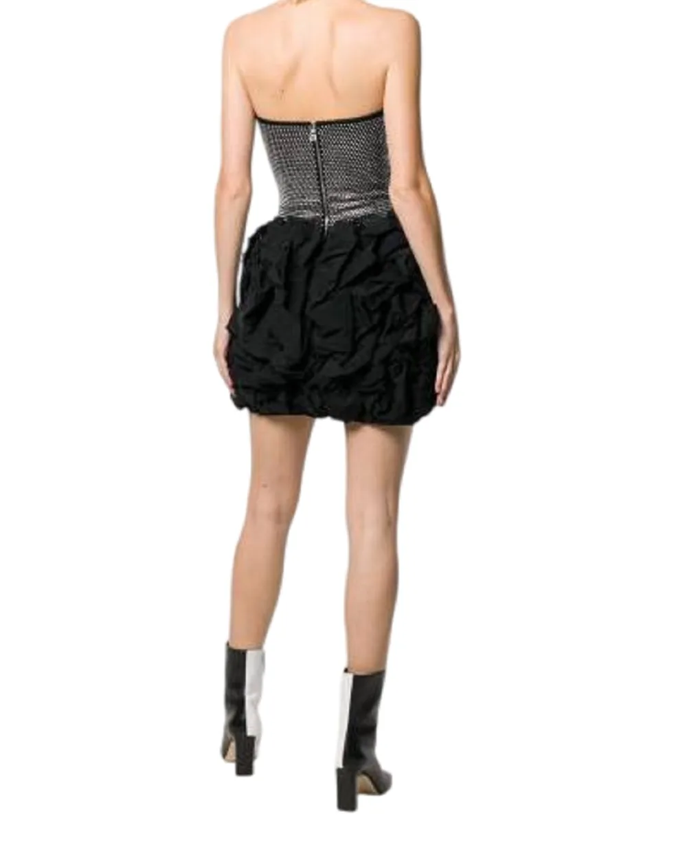 Платье мини Balmain SF06694K508, черный цвет • Купить в интернет-магазине Kameron