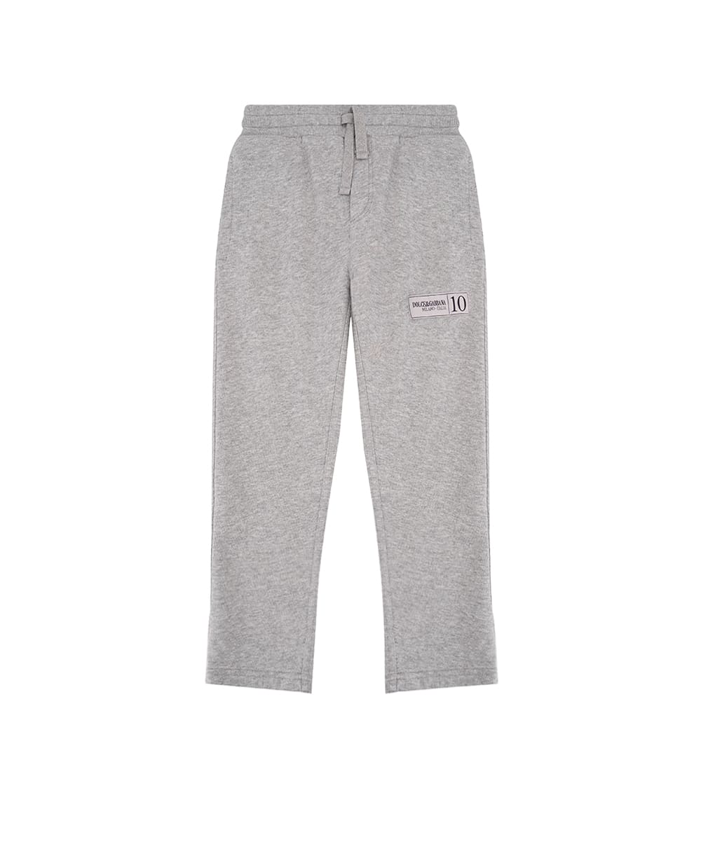 Детские спортивные брюки (костюм) Dolce&Gabbana Kids L4JPKI-G7O4W-S, серый цвет • Купить в интернет-магазине Kameron