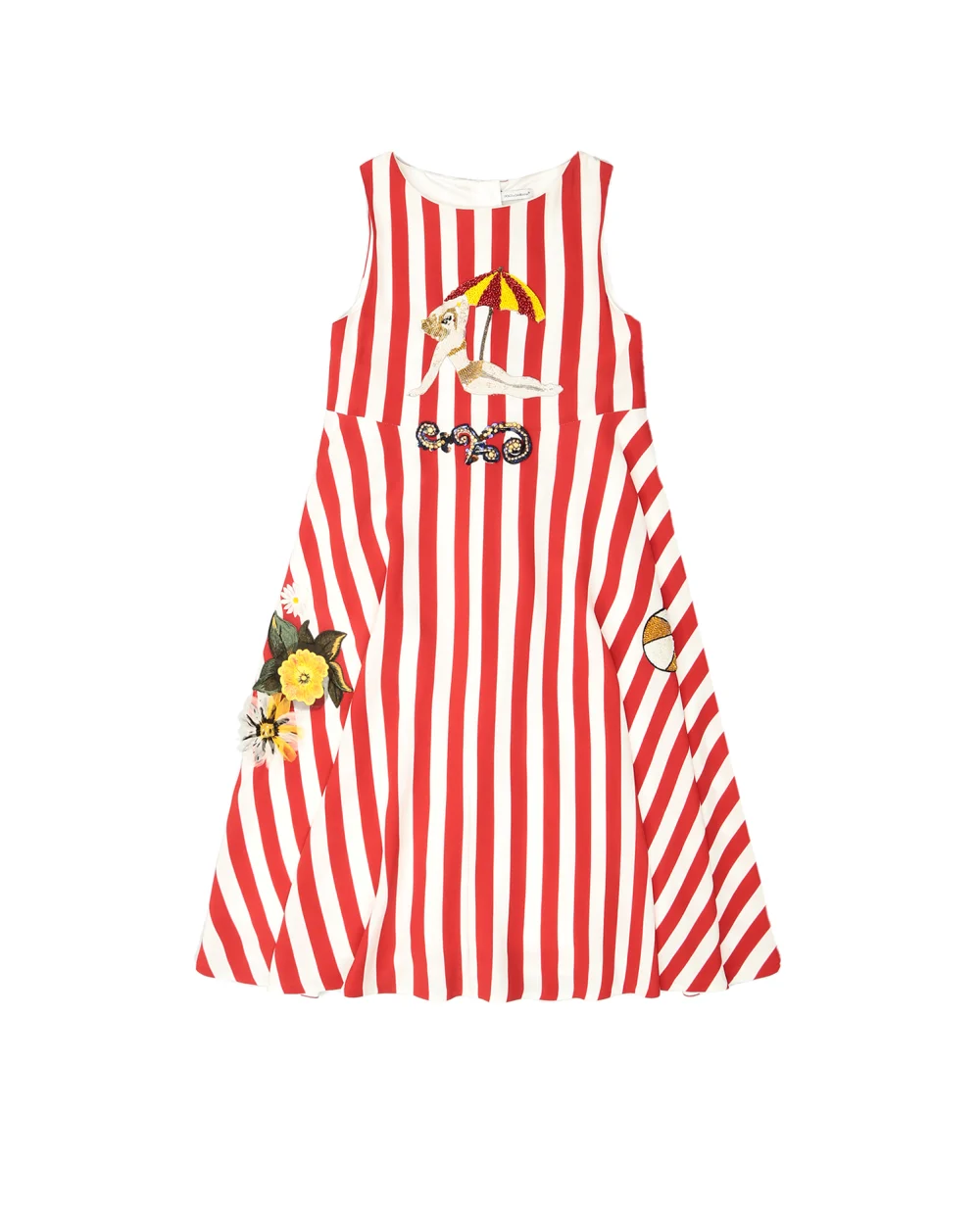 Детское платье Dolce&Gabbana Kids L55D80-FSRGU-B, разноцветный цвет • Купить в интернет-магазине Kameron