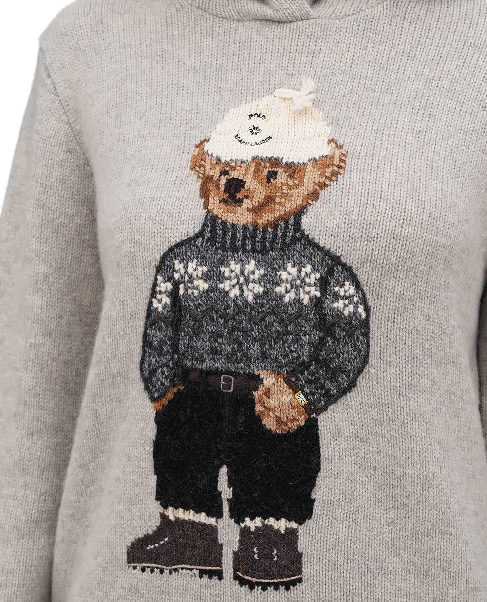 Свитер Polo Bear Polo Ralph Lauren 211947927001, серый цвет • Купить в интернет-магазине Kameron