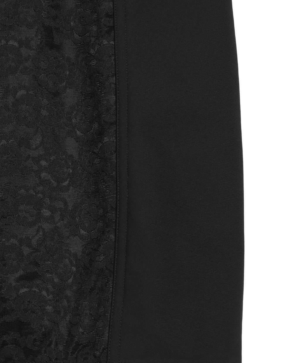 Платье-футляр из эластичной ткани и кружева Dolce&Gabbana F63G8T-GDCLQ, черный цвет • Купить в интернет-магазине Kameron