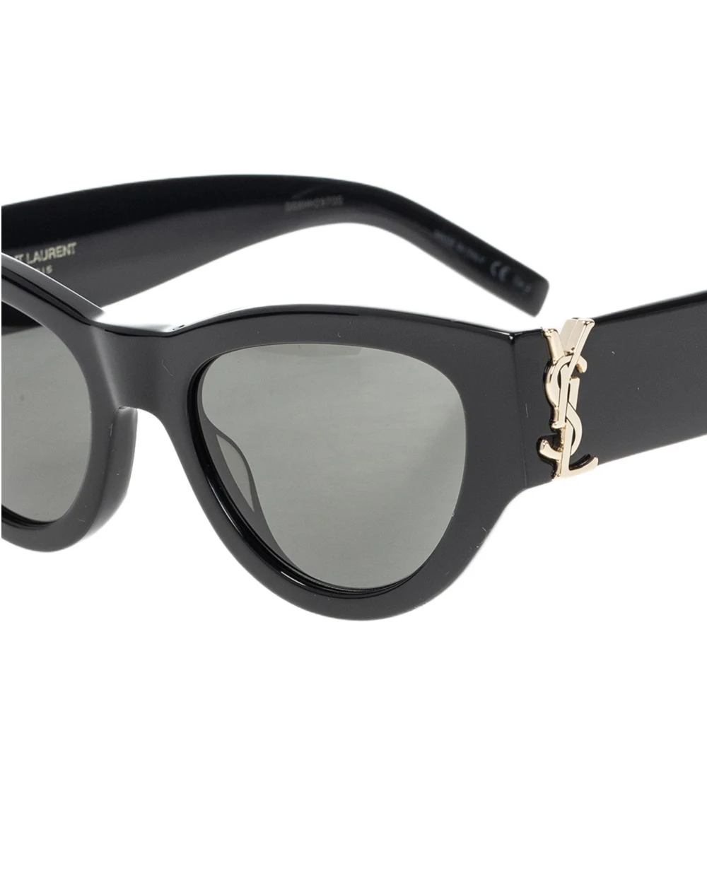 Солнцезащитные очки Saint Laurent 671762-Y9901, черный цвет • Купить в интернет-магазине Kameron