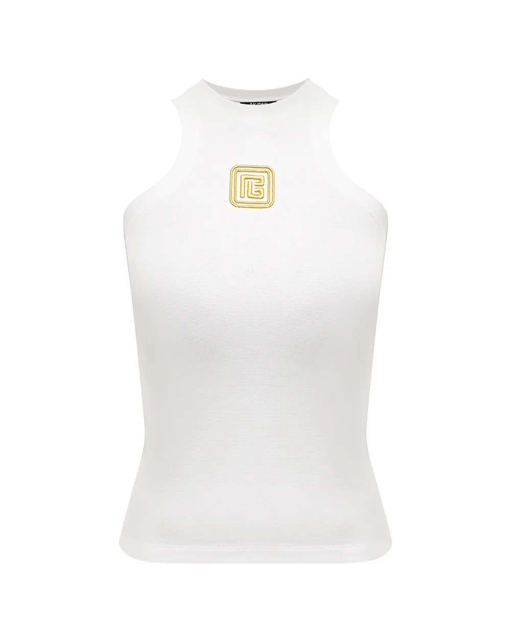 Майка Balmain DF1EB045BC49, білий колір • Купити в інтернет-магазині Kameron