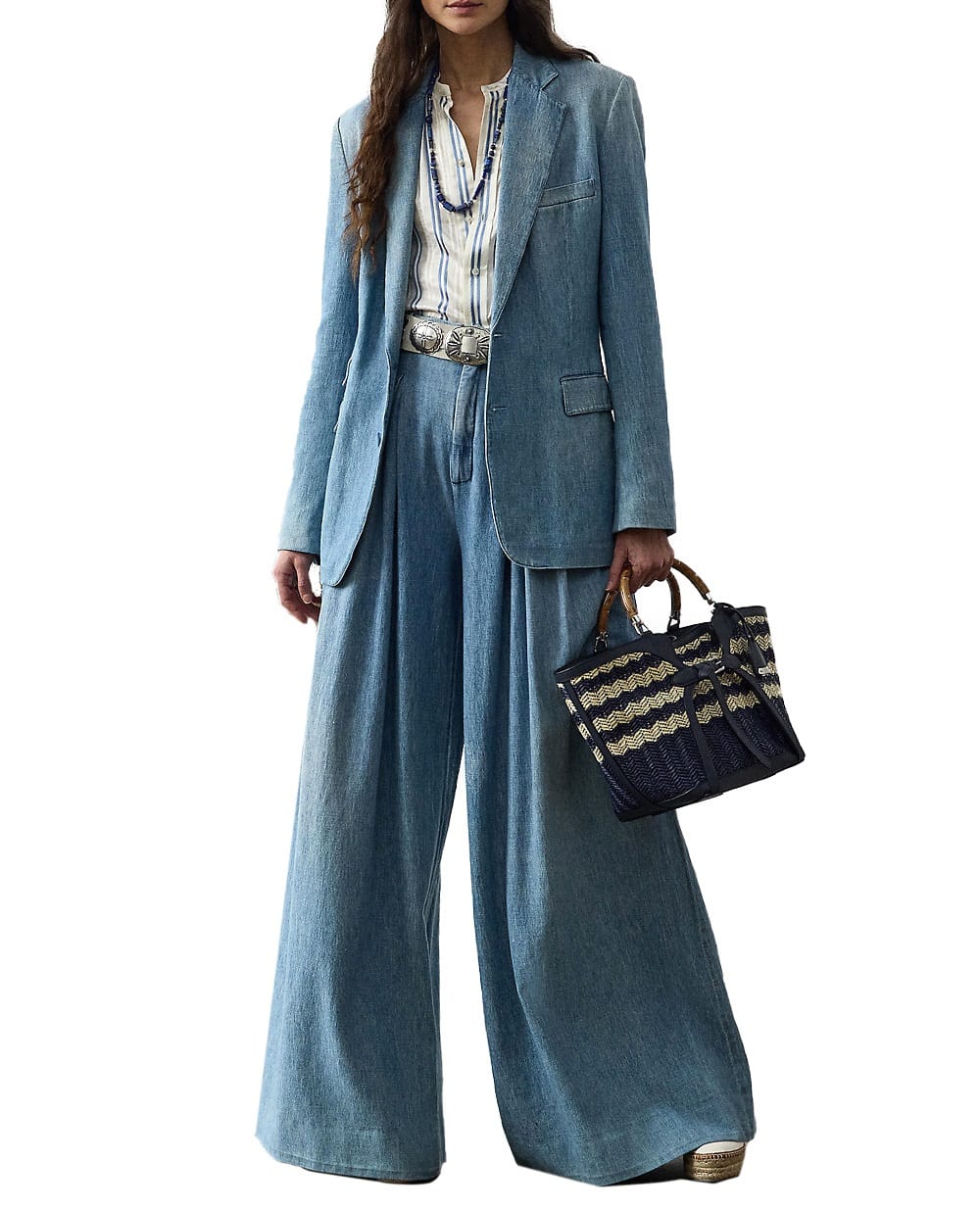 Брюки Ralph Lauren Collection 290970923001, синий цвет • Купить в интернет-магазине Kameron